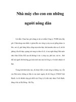Nhà máy cho con em những người nông dân potx