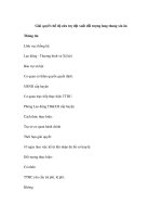 Giải quyết chế độ cứu trợ đột xuất đối tượng lang thang xin ăn Thông tin ppsx