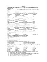 De thi thu Anh vao 10- So 5