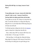 Hướng dẫn thiết lập và sử dụng Amazon Cloud Player pps