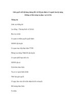 Giải quyết chế độ hàng tháng đối với Hộ gia đình có 2 người tàn tật ppt