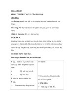 Giáo án hóa học lớp 9 - Tiết 20 potx