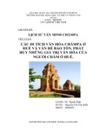 LỊCH SỬ VĂN MINH CHĂMPA pot