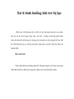 Xử lí tình huống khi trẻ bị lạc pdf