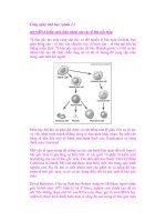 Công nghệ sinh học ( phần 1 ) ppsx