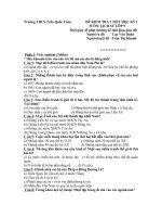 DE KIEM TRA 1 TIET SU 9 HK1