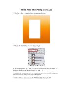 Blend Màu Theo Phong Cách Xưa docx