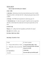 Giáo án hóa học lớp 9 - Tiết 15 pps