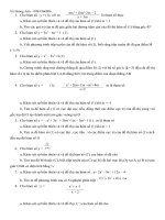 chuyên đề khảo sát hàm số 3