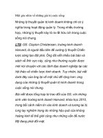 Một góc nhìn về những giá trị cuộc sống docx