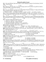 bai tap on thi dai hoc hay phan huu co