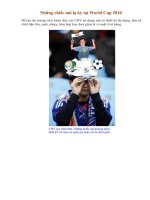 Những chiếc mũ kỳ lạ tại World