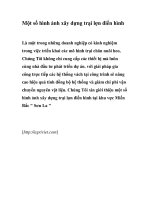 Một số hình ảnh xây dựng trại lợn điển hình doc