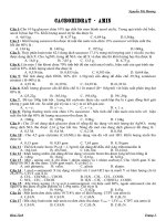 Bài tập cacbohidrat-amin 2011 pot