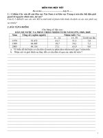 KT 1 tiết địa 11