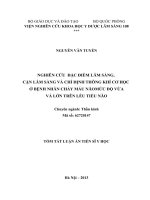 Nghiên cứu đặc điểm lâm sàng, cận lâm sàng và chỉ định thông khí cơ học ở bệnh nhân chảy máu não mức độ vừa và lớn trên lều tiểu não (tóm tắt)