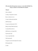 Hỗ trợ thực hiện phổ cập giáo dục trung học cơ sở theo QĐ 62/2005/QĐ-TTg ppt