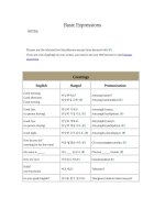 Korean Basic Expressions pps