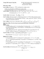 DE THI THU DH 2010  HAY +DAP AN