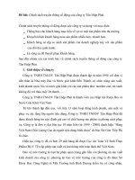 Chính sách truyền thông cổ động của công ty Tân Hiệp Phát pot