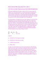 Điện từ sinh học/Hiện tượng màng tế bào ( phần 3 ) pdf