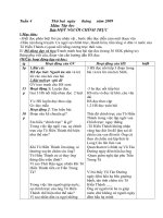 GIÁO ÁN TIẾNG VIỆT 4 (Tuần 4)