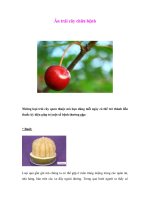 Ăn trái cây chữa bệnh ppt