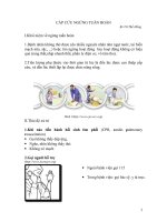CẤP CỨU NGỪNG TUẦN HOÀN docx