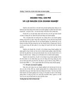 Giáo trình tài chính doanh nghiệp - Chương 7 doc