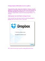 Sử dụng Dropbox để điều khiển torrent từ xa (phần 1) docx