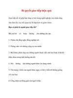 Bí quyết giao tiếp hiệu quả potx