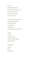 Lê Trà Linh Lại Một Đêm Không Anh chưa thật ấm nồng để vỗ về giấc mơ em doc