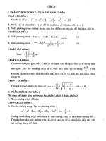 Đề toán ôn thi Đại học  2010 -7