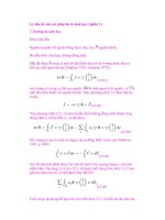 Lý thuyết của các phép đo từ sinh học ( phần 1 ) pdf