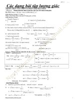 Chuyên Đề PT Lượng Giác