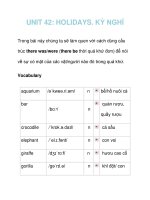 UNIT 42: HOLIDAYS. doc