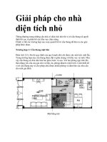Giải pháp cho nhà diện tích nhỏ pdf