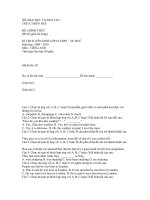 mot so bai tap tieng anh