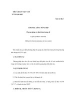 TIÊU CHUẨN VIỆT NAM TCVN 2618-1993 Soát xét lần 1 AMONIAC LỎNG TỔNG HỢP Phương ppsx