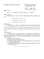 Đề thi thử vào lớp 10 môn Toán docx