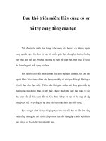 Đau khổ triền miên: Hãy củng cố sự hỗ trợ cộng đồng của bạn ppsx