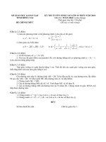 TUYỂN SINH 10 - ĐỒNG NAI - 2010