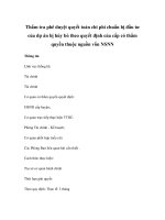 Thẩm tra phê duyệt quyết toán chi phí chuẩn bị đầu tư của dự án bị hủy bỏ theo quyết định của cấp có thẩm quyền thuộc nguồn vốn NSNN doc