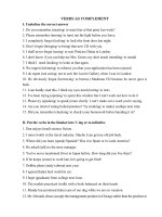 BÀI TẬP LUYỆN THI TOEFL-ĐHSP HÀ NỘI