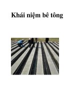 Khái niệm bê tông potx