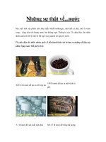 Những sự thật về...nước doc