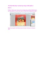 Thủ thuật Photoshop: Tạo hiệu ứng Vintage cổ điển (phần 2) Bước 5: Chúng ta pptx