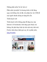 Những phần mềm ''''bỏ túi'''' nên có doc