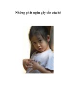 Những phát ngôn gây sốc của bé pps