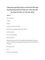 Chứng thực hợp đồng đã được soạn thảo sẵn (đối tượng hợp đồng không phải là bất động sản) ( Đang thực hiện theo đúng tinh thần của Luật công chứng) potx